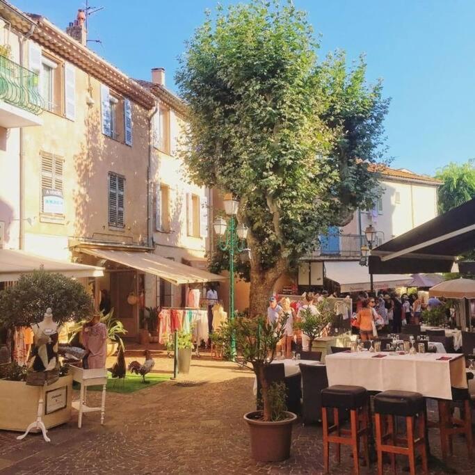 Proche Mer Et Centre Appart 2 Pieces Wifi&Clim Sainte-Maxime Bagian luar foto
